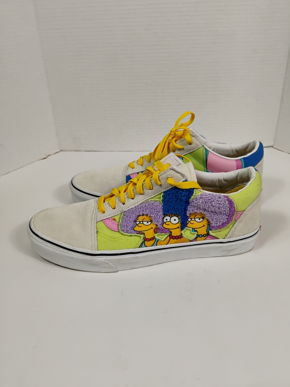 Vans The Simpsons Graphic Low-Top Sneakers - Yellow, Purple, Blue